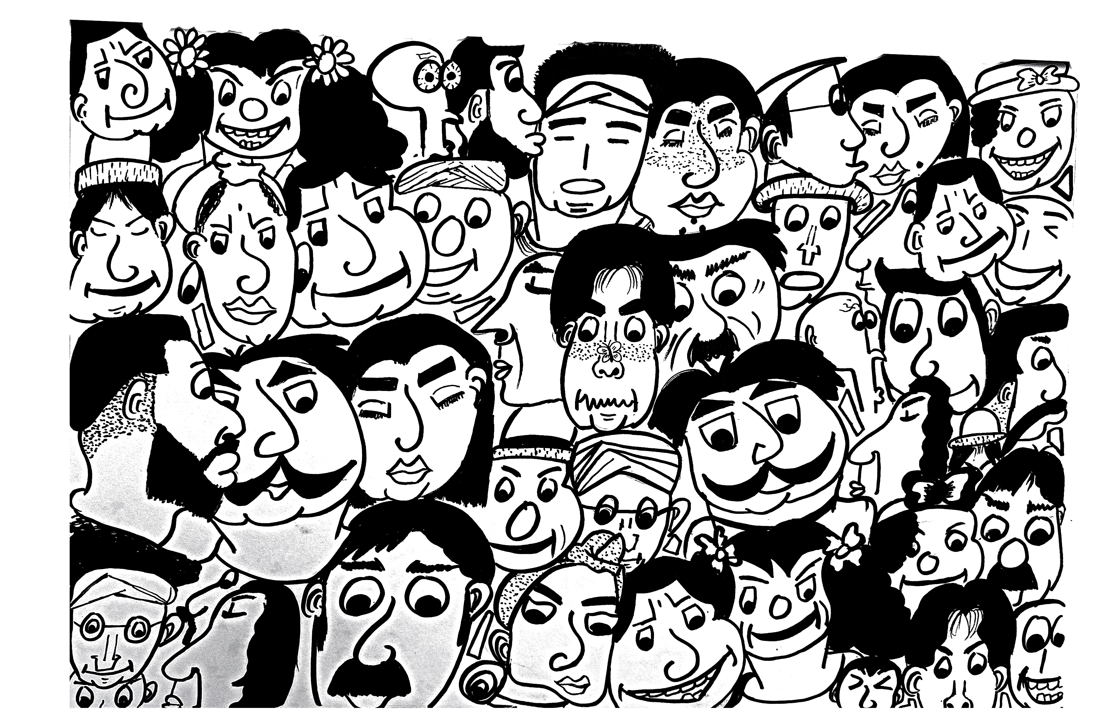 Doodling illustration work